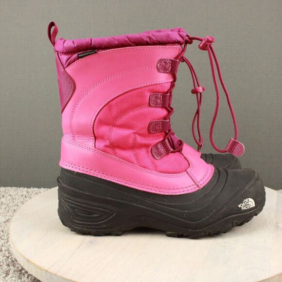 The North Face Other - North Face Boots Kids 5 Pink Alpenglow Insulated Waterproof Winter Snow